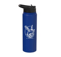 Sugar Glider Line Art Animal Lover Stainless Steel Insulated Water Bottle - color: Royal Blue