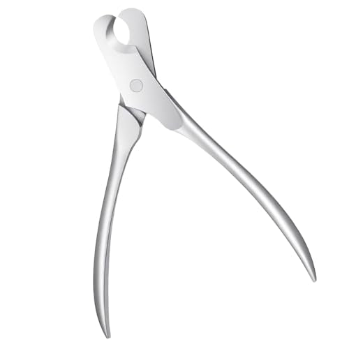 JIEYAO Stainless Steel Dog Nail Clippers, Heavy Duty Pet Nail Trimmer Full Metal Professional for All Large Medium Small Dogs Cats with Thick Toenail