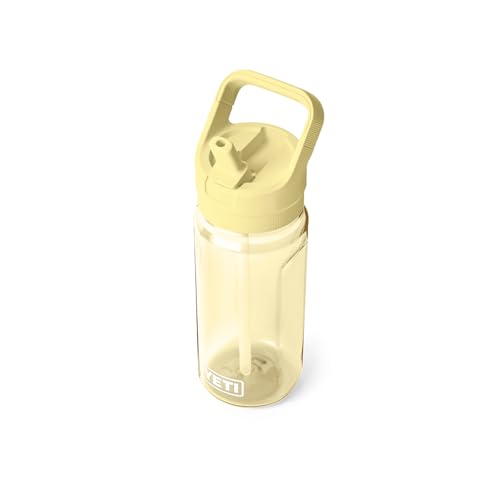 YETI Yonder 600 ml/20 oz Water Bottle with Yonder Straw Cap, Daybreak Yellow - color: Daybreak Yellow, size: 20 Ounces