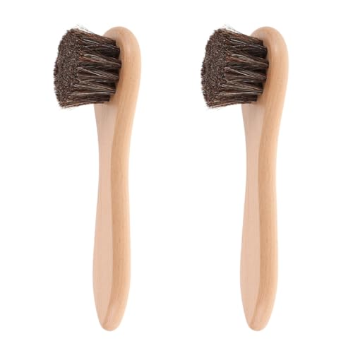 PRETYZOOM Hamster Grooming Brush Soft Bristle Small Pet Bath Brush with Handle 6.10 in for Guinea Pigs Rabbits Hamsters Gentle Shedding Cleaning and Massage