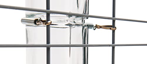 Lixit® Replacement Water Bottle Springs for Small Animal Wire Cages (Pack of 3) - size: Pack of 3