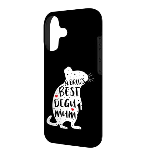 Worlds Best Degu Mum Cute Degu Owner Saying Case for iPhone 17