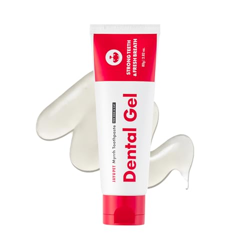 JAYU PET Dental Gel Dog Cat Toothpaste, 2.8 Ounce | Removing Plaque and Tartar, Teeth Cleaning & Breath Freshener, Puppy Kitten Dental Care - color: Toothpaste, size: 1 Count (Pack of 1)