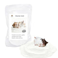 Hamster Sand Bath for Hamsters, Gerbils, Chinchillas, 2.2Lbs Less Dust Chinchilla Bath as Hamster Cage Accessories, Bathing White Sand for Small Animal Bath & Toilet Litter