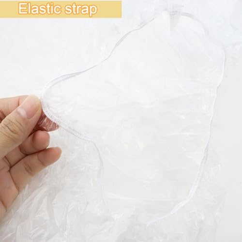 40 Pcs Disposable Small Animal Cage Liners Elastic Plastic Toilet Film | Toilet Pad Paper, Rabbit Hamster Toilet Film Cover, Pet Dust Cover, Cage Liners for Small Animals, Hamster Tray Liner