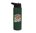 Cute Girls Retro Vintage Life Is Better Sugar Glider Lover Stainless Steel Insulated Water Bottle