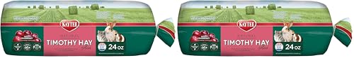 Kaytee All Natural Timothy Hay Plus Cranberries for Guinea Pigs, Rabbits & Other Small Animals, 24 Ounce (Pack of 2) - size: 1.5 Pound (Pack of 2)