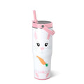 Swig Life 30oz Leakproof To-Go Tumbler with Handle, Easter Bunny | Leakproof Lid - Triple Insulated Stainless Steel - Handle & Straw Included - Cup Holder Friendly - Dishwasher Safe - color: Easter Bunny