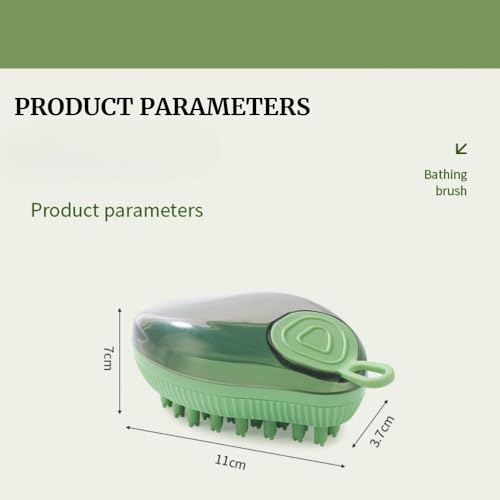 1Pcs Blue Pet Silicone Bath Dog Brush for Shedding,Cat Bushes for Indoor Cats Cleaning Massage