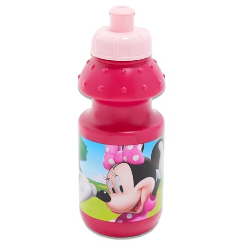Minnie Mouse Lunchbox for Girls Bundle w/Insulated Lunch Bag + More | Soft Minnie Lunch Box Plus Minnie Water Bottle, Stickers, More - Minnie Mouse School Supplies