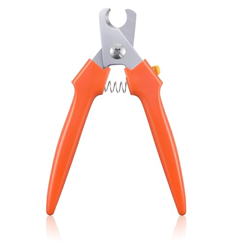 Dog Nail Clipper, Pet Nail Clippers Stainless Steel | Large Professional Nails Clipper, for Cats and Dogs