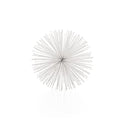 Modern Day Accents 5451 Erizo Spiked Medium White Sphere, 8" D - color: White, size: Medium