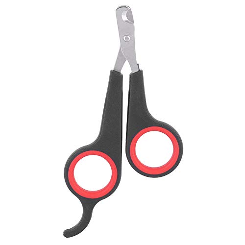 YUYTE Parrot Wing Clippers, Solid Stainless Steel Bird Nail Clipper, Bird Nail Clipper 4.6X2.4X0.2In Animal Rope Thick for Soft Paddle for Tools