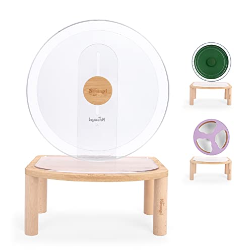 Niteangel Anti-Slide Hamster Wheel Platform: Medium Size & Elevates Height - size: Medium