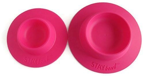 Tip-Proof Bowl for Guinea Pigs and Other Small Pets - Fuchsia (Pink) - Large 3/4 Cup Size New