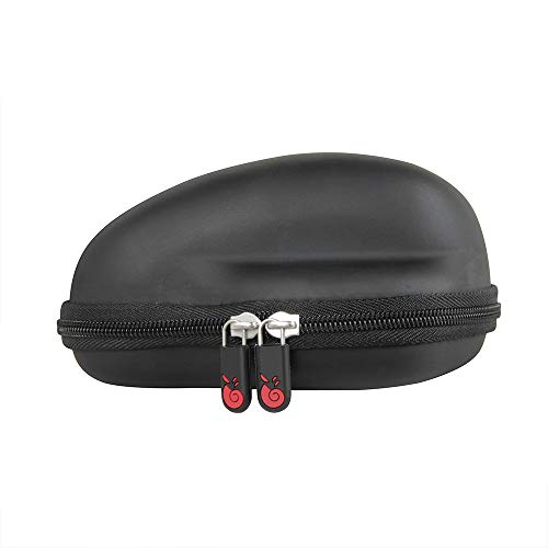 Hermitshell Hard Travel Case for Logitech MX Master 4 / MX Master 3 /MX Master 3S Advanced Wireless Mouse-2.0 Upgrade Version No Shake (Black) - color: Black