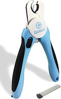 gonicc Professional Dog & Cat Pets Nail Clippers & Trimmers | With Safety Guard to Avoid Overcutting, Free Nail File, Razor Sharp Blade - Professional Grooming Tool for Pets - size: For Large and Medium Dogs