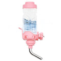 Vannon Dog Crate Water Bottle, 34oz Top-Fill Pet Water Dispenser, Pink | kennel water bottle helps keep pets hydrated longer with fewer refills and easy daily care. - color: Pink, size: 34oz
