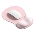 EooCoo Mouse Pad with Gel Wrist Rest, Ergonomic Mousepad Wrist Alignment | Middle Concave Design for Natural Wrist Alignment, Non-Slip Base Mousepad, Carpal Tunnel Relief, Office Desk Accessories - color: Gradient Pink