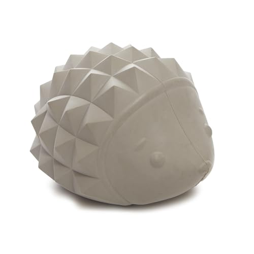 BarkBox Sven The Hedgie Super Chewer Dog Toy - Large | Natural Rubber, Wacky Bounce & Rippled Texture | Durable Dog Toy for Aggressive Chewers, Medium to Dogs - color: Sven the Hedgie - Large