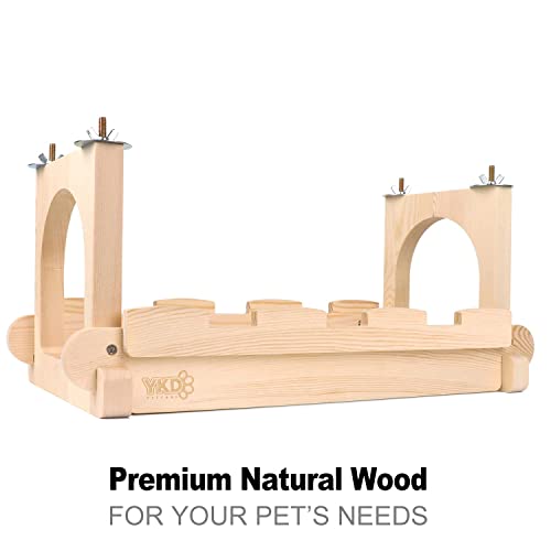 YKD Castle Chinchilla House and Chinchilla Wood Suspension Bridge Bundle Suit