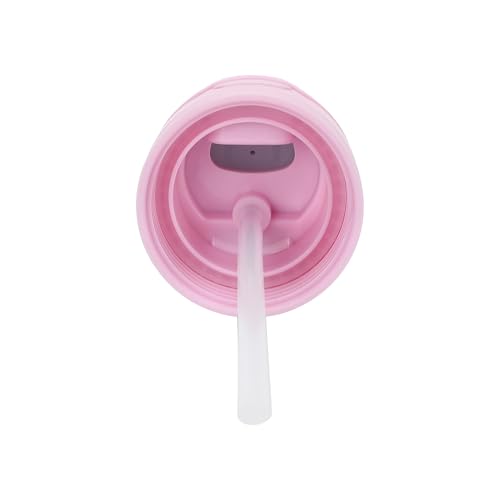 Bioworld Minnie Mouse Classic Big Face Pink 24 Oz Plastic Water Bottle With Dual Spout Lid - color: Minnie Mouse Classic Big Face