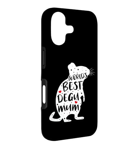 Worlds Best Degu Mum Cute Degu Owner Saying Case for iPhone 17