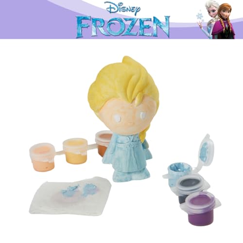 Innovative Designs Disney Frozen DIY Paint Your Own Figurines Arts and Crafts Set for Girls - Elsa & Anna - style: Frozen 2 pack