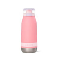 Ello Emma 14oz Insulated Stainless Kids Water Bottle with Straw, Sweetheart | Insulated stainless steel kids water bottle with straw, leakproof locking lid, carry handle, and cold drinks for school - color: Sweetheart