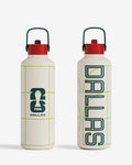 Drib 24oz Insulated Water Bottle, FIFA World Cup 2026 Edition – Performance Stainless Steel Insulated Bottle with Quiet Leak-Proof Straw Lid (Dallas - City Touch) - color: Dallas - City Touch