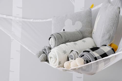 Dreambaby Jumbo Toy Storage Corner Hammock Net Organizer - 6 ft Long - Holds up to 30lbs Maximum Weight - Model L693
