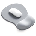 Ergonomic Mouse Pad with Gel Wrist Support, Comfortable Wrist Rest Mousepad with Non-Slip PU Base for Pain Relief, Desk, Home & Office(Grey) - color: Grey