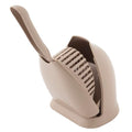 Petmate Scoop N' Hide Cat Litter Scoop with Discreet Holder; Titanium - color: Titanium