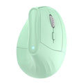 KYSONA Ergonomic Mouse Wireless, Bluetooth Vertical Mouse, 5-Level Adjustable DPI, 2.4G Silent Switch Mice for Windows, MacOS, IPadOS, Laptop, PC, Green - color: Green