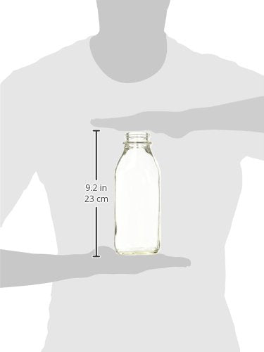 Lixit® Heavy Duty Glass Replacement Bird and Small Animal Water Bottle (Clear, 32 Ounce) - size: 32oz
