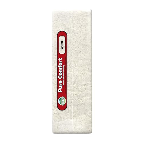 Oxbow Small Animal Bedding, Hamster, Guinea Pig, Rabbit, White, USA, 72 L | Pure Comfort, Hamster Bedding, Guinea Pig Bedding, Low Dust, Virgin Paper, Litter Box, Bunny, Rats, Gerbils, Chinchillas - color: White, size: 72 Liter