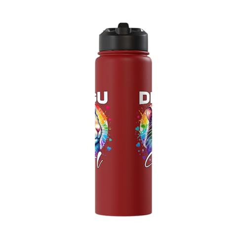 Degu Girl Degu Stainless Steel Insulated Water Bottle - color: Red
