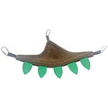Exotic Nutrition Fleece Corner Platform - Soft Durable Cage Accessory - Sugar Glider, Squirrel, Marmoset, & Other Small Pets