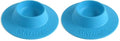 Tip-Proof Ergonomic Pet Bowl for Guinea Pig and Other Small Pets; 1/4-Cup Size; Sky Blue (Pack of 2) - size: Small 1/4 cup (Pack of 2)