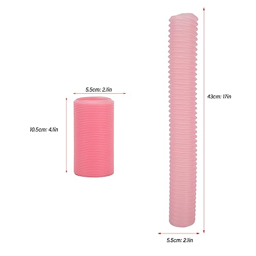 Portable Small Animal Tunnel, Collapsible Plastic Guinea Pigs Tube, Fun Toys Pet Exercising Training Hideout Tunnels for Ferrets, Guinea Pigs, Gerbils, Hamsters, Dwarf Rabbits
