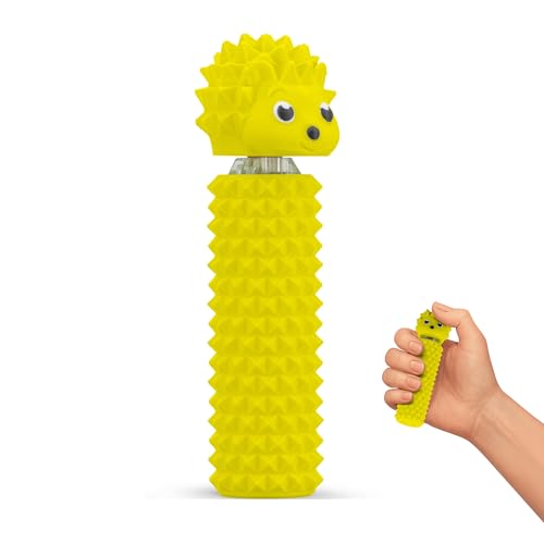 Hedgy - The Hedgehog Sensory Pain Stim Fidget Clicker, Spike Textured for Stress Relief, Focus and Concentration (Yellow) - color: Yellow