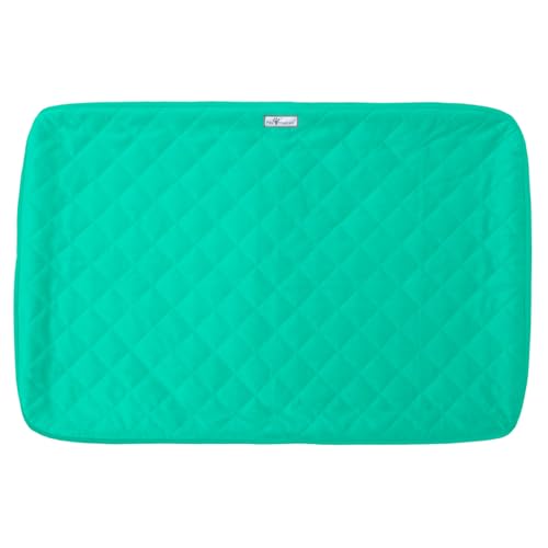 Paw Inspired Fitted Fleece Liner for Ferret Nation, Critter Nation Cage for Ferrets, Rats, Chinchillas, Hedgehogs & Other Small Animals (Green, Bottom Pan Liner) - color: Green, size: Bottom Pan Liner