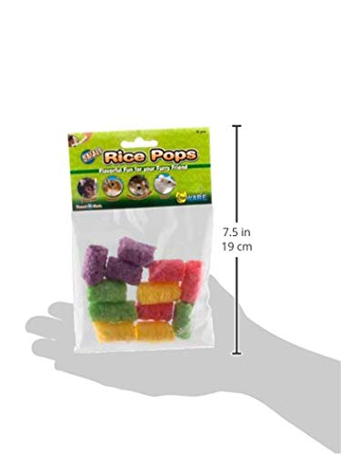 Ware Manufacturing Rice Pops Small Animal Chew Treat - Small, Blue/Purple (3074) - size: 12 Ounce (Pack of 1)