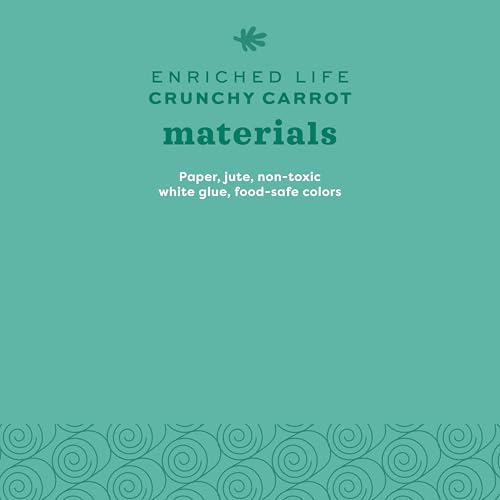 Oxbow Crunchy Carrot, Rabbit & Guinea Pig Toy, Bunny Enrichment Chew Toy | Oxbow Enriched Life, Rabbit Chew Toys, Guinea Pig Enrichment, Guinea Pig Chew Toys, Rabbit Enrichment, Natural Materials - size: Small