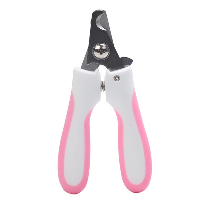 Cat Nail Clippers for Small Pets, Professional Stainless Steel Pet Nail Trimmer with Safety Guard, Sharp Dog & Cat Nail Clipper for Kittens Puppies Rabbits Small Animals
