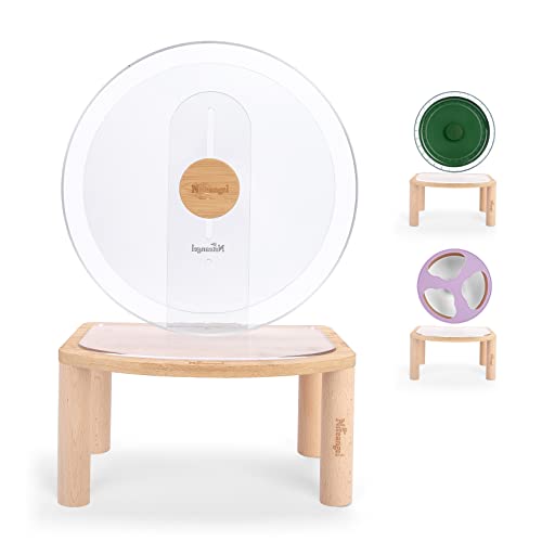 Niteangel Anti-Slide Hamster Wheel Platform: Small Size & Elevates Height - size: Small