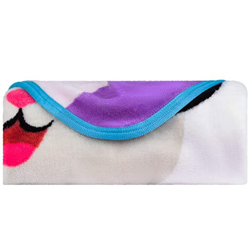 Gabby's Dollhouse Cakey And Pandy Kids Bedding Super Soft Micro Raschel Throw, 46 in x 60 in, By Franco - color: Gabby's Dollhouse, size: 46 in x 60 in