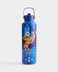 Drib 24oz Insulated Water Bottle, FIFA World Cup 2026 Edition – Performance Stainless Steel Insulated Bottle with Quiet Leak-Proof Straw Lid (Houston - City Poster) - color: Houston - City Poster