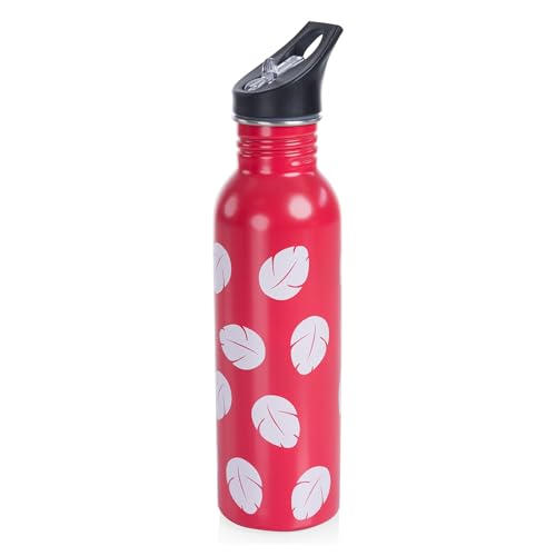 Picnic TIME Disney Shorts Bottle Cooler Tote, Insulated Water Bottle Holder with Adjustable Shoulder Strap for Travel Picnic Theme Parks, Fits 20 to 26 oz Bottles - color: Disney Lilo & Stitch - Blue