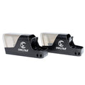 OWLTRA in-/Outdoor Safe Extra Large Plastic Tunnel Snap Rat Trap 2PCS, Instant Kill Rodent Snap Trap with Clear Tunnel Entry, Touch-Free Release, and Powerful Snap, Black - size: 2 Pack, style: Large Tunnel Snap Trap